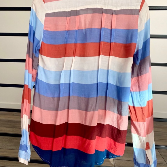 Maeve color block button down - Picture 3 of 3